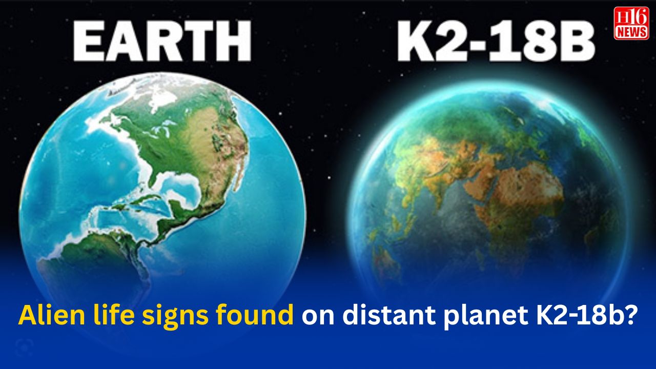 Alien life signs found on distant planet K2-18b?